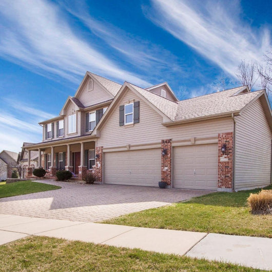 A house in a suburban area.