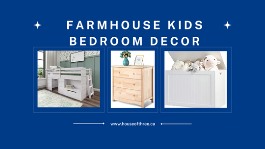 Decorating Ideas for a Modern Farmhouse Kids Bedroom