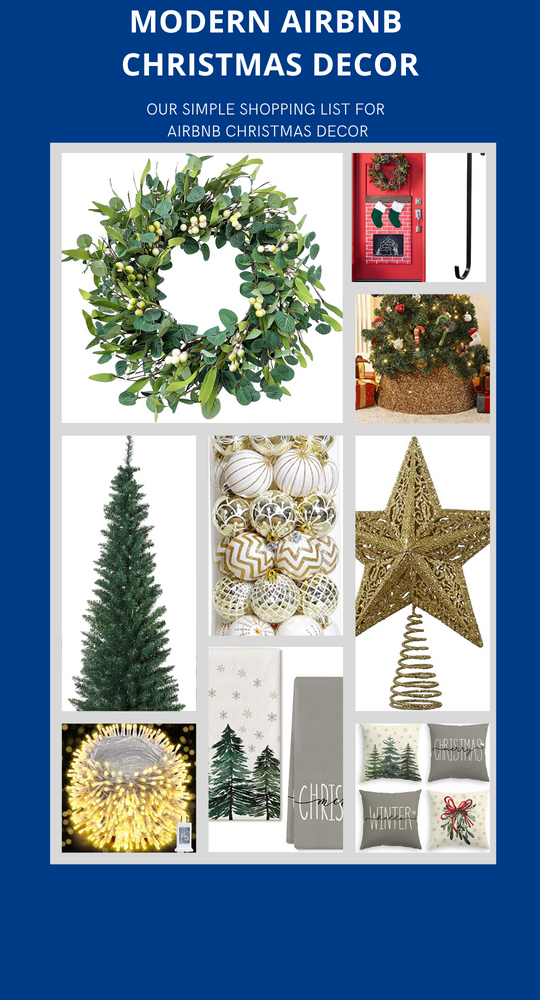Decorating your Modern Airbnb for the Holidays | House of Three