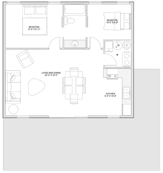 Plan 21-0032: Cottage-Core Comfort with a Modest Footprint