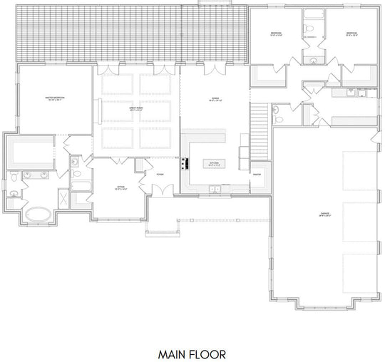 Spacious Yet Cozy Floor Plan Perfect for Hosting Family Gatherings