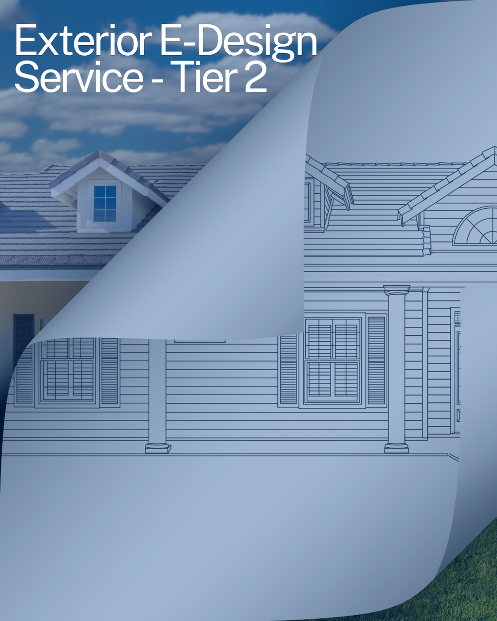 Exterior E-Design Service Tier 2: Curb Appeal Transformation