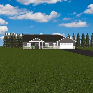 Plan #21-0359 | Bungalow, Family Home, 3 bedroom, 2 bathroom, attached garage