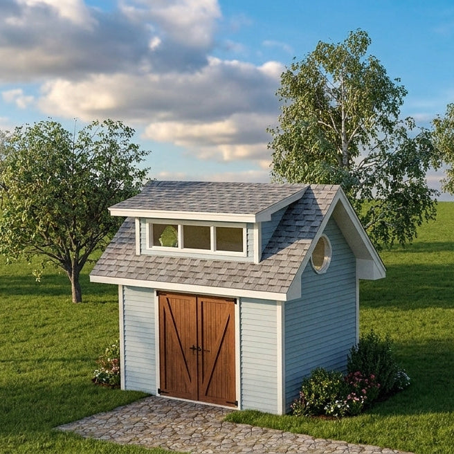 Plan #21-0009 | Shed, Slab on Grade, Studio
