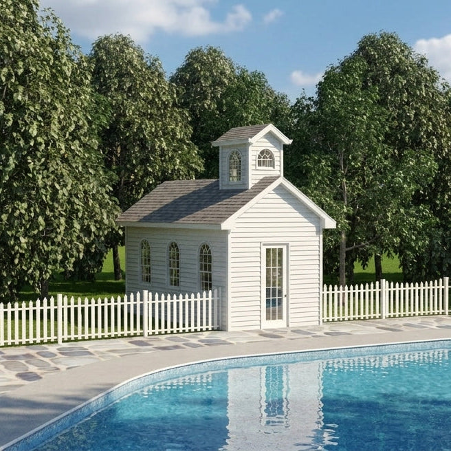 Plan #21-0051 | Shed, Slab on Grade, Traditional Design