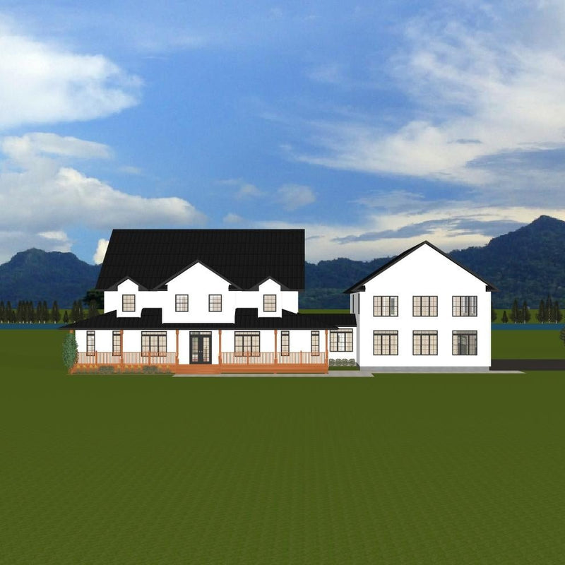 Plan #21-0073 | Spacious House, 3 Main Floor Bedrooms, 5 Bedrooms, 6 Bathrooms