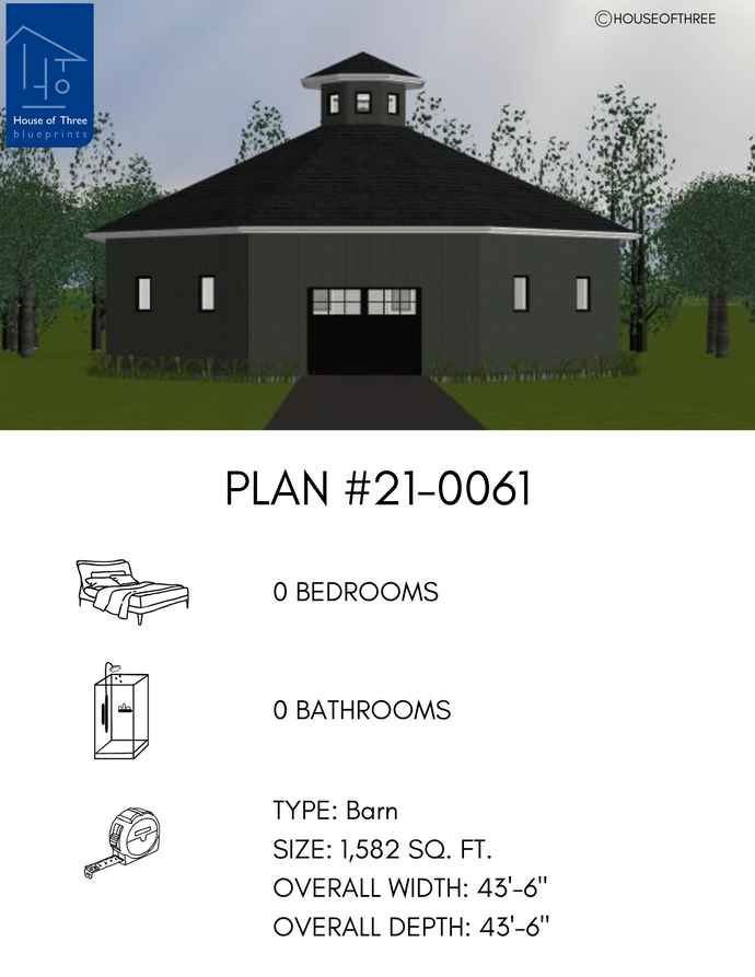 Plan #21-0061 | Barn, Storage, Historic Design