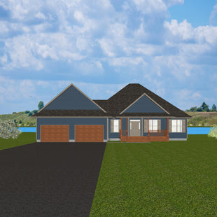 Plan #21-0072 | Bungalow, Duplex, Attached Garage, Covered Porch, 5 bedroom, 4 bathroom