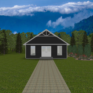 Plan #21-0098 | Barn, Slab on Grade, Storage Space, Workshop