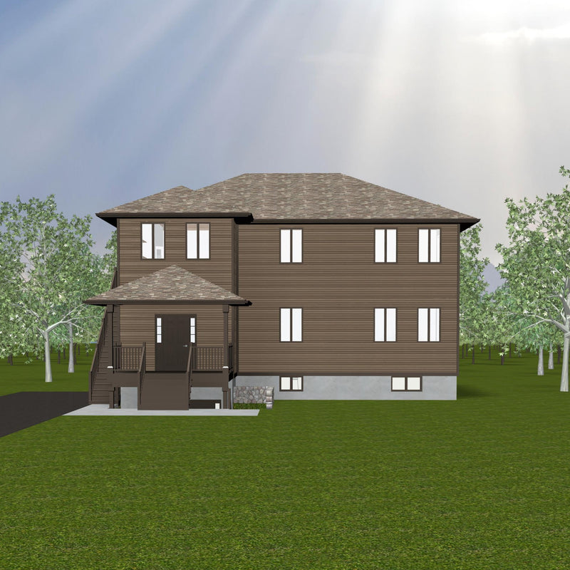 Plan #21-0048 | Triplex, 2 Storey, Open concept, 6 bedroom, 6 bathroom
