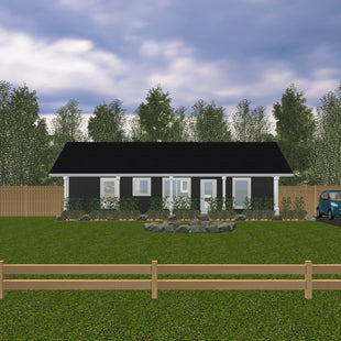 Plan #21-0260 | Bungalow, 3 bedroom, 1 bathroom