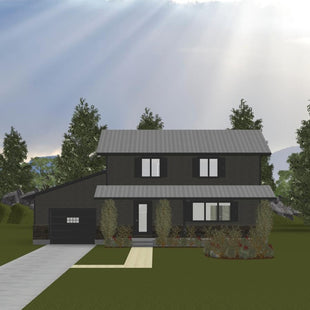 Plan #21-0286 | Two-storey Home, Main Floor Laundry, Master Bedroom, 4 Bedrooms