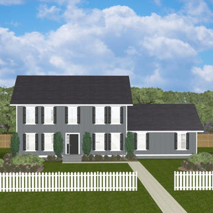 Plan #21-0263 | Classic Two-storey Home, 4 Bedrooms, 3 Bathrooms