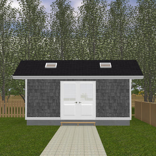 Plan #21-0192 | Shed, Slab on Grade, Storage Space