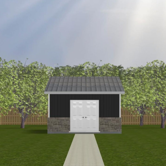 Plan #21-0084 | Shed