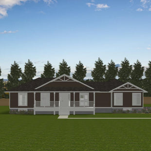 Plan #21-0262 | Bungalow, Attached Garage, 3 bedroom, 2 bathroom