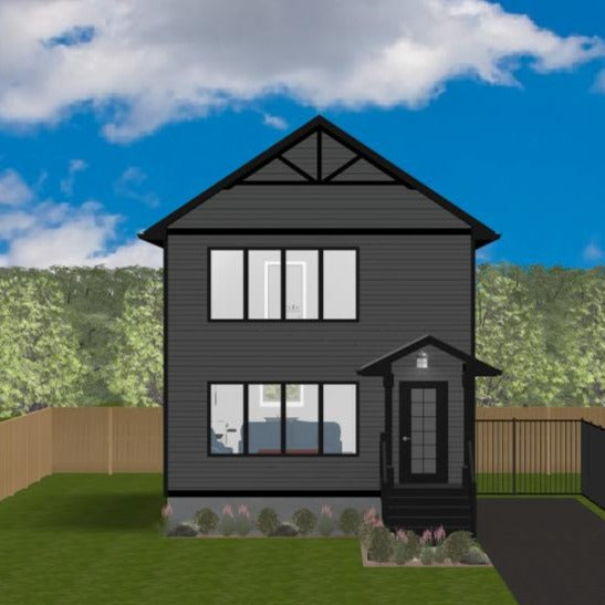 Plan #21-0165 | 2 Storey, House, 2 bedroom, 2.5 bathroom