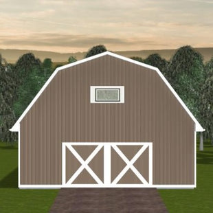 Plan #21-0214 | Barn, Slab on Grade